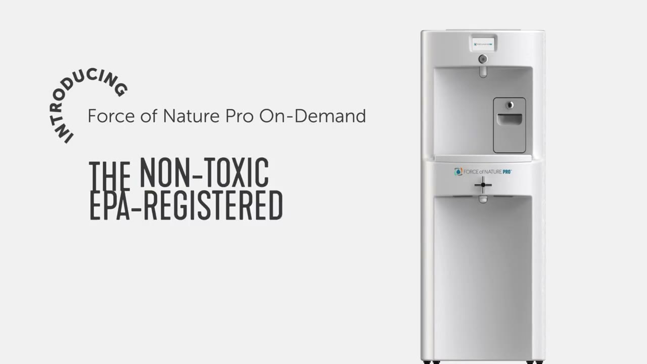 Force of Nature smart cleaning system